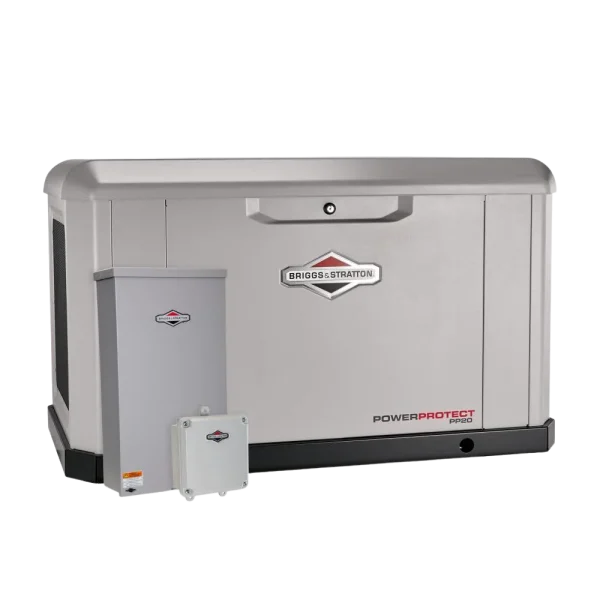 Briggs & Stratton 040676 20kw Standby Generator LP/NG w/ 200 Amp Automatic Transfer Switch (Wifi) New